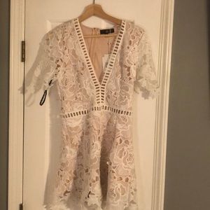 NWT lace play suit